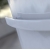 ORISTO OPAL szafka z umywalką 90 cm, lewa, biały połysk - uchwyt biały - OR30-SD4S-90-1-LV4, UME-OP-90-92-L